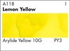 Lemon Yellow Watercolor 7.5 ml - Grumbacher