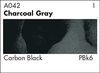 Charcoal Gray Watercolor 7.5 ml - Grumbacher