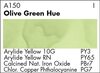 Olive Green Hue Watercolor 7.5 ml - Grumbacher