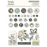 The Simple Life Decorative Brads - Simple Stories - PRE ORDER