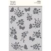 Butterfly Garden 6x8 Stencil - The Simple Life - Simple Stories - PRE ORDER