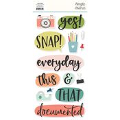 Life Captured Foam Stickers - Simple Stories