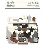 Basic Color Vibe Chipboard Bits & Pieces - Simple Stories - PRE ORDER