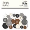 Basics Color Vibe Buttons - Simple Stories - PRE ORDER