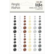 Basics Color Vibe Enamel Dots - Simple Stories