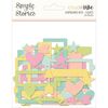 Lights Color Vibe Chipboard Bits & Pieces - Simple Stories - PRE ORDER
