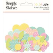Lights Color Vibe Flowers Bits & Pieces - Simple Stories