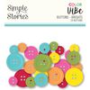 Brights Color Vibe Buttons - Simple Stories - PRE ORDER