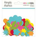 Brights Color Vibe Flowers Bits & Pieces - Simple Stories - PRE ORDER