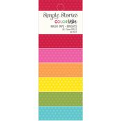 Brights Color Vibe Washi Tape - Simple Stories