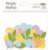 Spring Color Vibe Flowers Bits & Pieces - Simple Stories - PRE ORDER