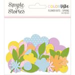 Spring Color Vibe Flowers Bits & Pieces - Simple Stories