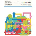 Summer Color Vibe Flowers Bits & Pieces - Simple Stories - PRE ORDER
