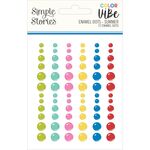 Summer Color Vibe Enamel Dots - Simple Stories