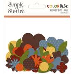 Fall Color Vibe Flowers Bits & Pieces - Simple Stories