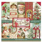 Classic Christmas 8x8 Paper Pad - Stamperia