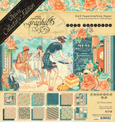 Cafe Parisian 8x8 Collector's Edition Pack - Graphic 45