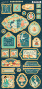 Cafe Parisian Chipboard Collector's Edition - Graphic 45