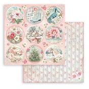Rounds Paper - Sweet Winter - Stamperia