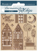 Village Decorative Chips - Sweet Winter - Stamperia