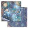 Cosmos Infinity 12x12 Backgrounds Selection Paper Pad - Stamperia