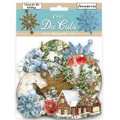 Romantic Home For The Holidays Clear Die Cuts - Stamperia