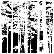 Tree Canopy 6x6 Stencil - The Crafter's Workshop
