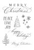 Christmas Joy 4x6 Stamp Set - The Crafter's Workshop
