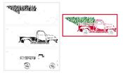 Christmas Tree Truck Slimline Layered Stencil - The Crafter's Workshop