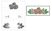 Pine Spray Slimline Layered Stencil - The Crafter's Workshop