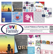 Love Makes A Family Collection Kit - Reminisce - PRE ORDER