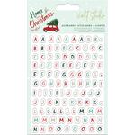 Violet Studio Home For Christmas Alphabet Stickers - Crafter's Companion