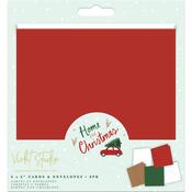 Violet Studio Home For Christmas 6x6 Card Blanks & Envelopes - Crafter's Companion - PRE ORDER