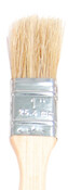 1" White Bristle Utility Chip Brush - Silver Brush Limited