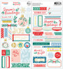 Happy Holidays Cardstock Stickers - Pinkfresh