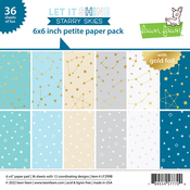 Let It Shine Starry Skies 6x6 Petite Pack - Lawn Fawn