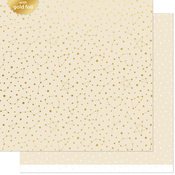Twinkling Cream Paper - Let It Shine Starry Skies - Lawn Fawn