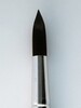 Black Pearl Mightlong Long Handle Round 8 - Silver Brush Limited