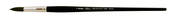 Black Pearl Mightlon Long Handle Round 8 - Silver Brush Limited