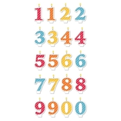 Number Candles Puffy Stickers - Paper House Productions