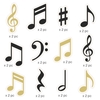 Music Notes Diecut Sticker Pack Scrapbook Stickers - Paper House Productions