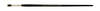Black Pearl Mightlon Long Handle Flat 2 - Silver Brush Limited