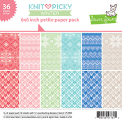 Knit Picky Winter 6x6 Petite Pack - Lawn Fawn