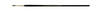 Black Pearl Mightlon Long Handle Round 0 - Silver Brush Limited