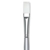Silverwhite Long Handle Flat 8 - Silver Brush Limited