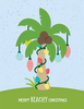 Christmas Palm Tree Dies - Lawn Fawn