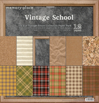 Vintage School 12x12 Collection Pack - Memory-Place