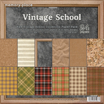 Vintage School 6x6 Collection Pack - Memory-Place - PRE ORDER