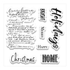 Home for the Holidays Clear Stamps - Memory-Place