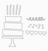 Birthday Cake Die-namics - My Favorite Things